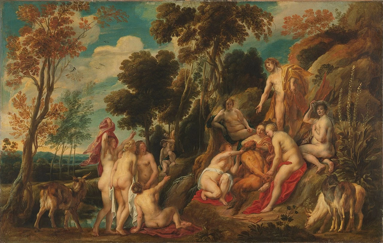 Marsia maltrattato dalle muse - Mauritshuis